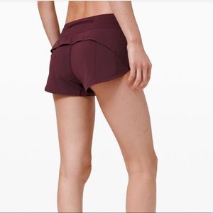 Lululemon Speed Shorts 2.5